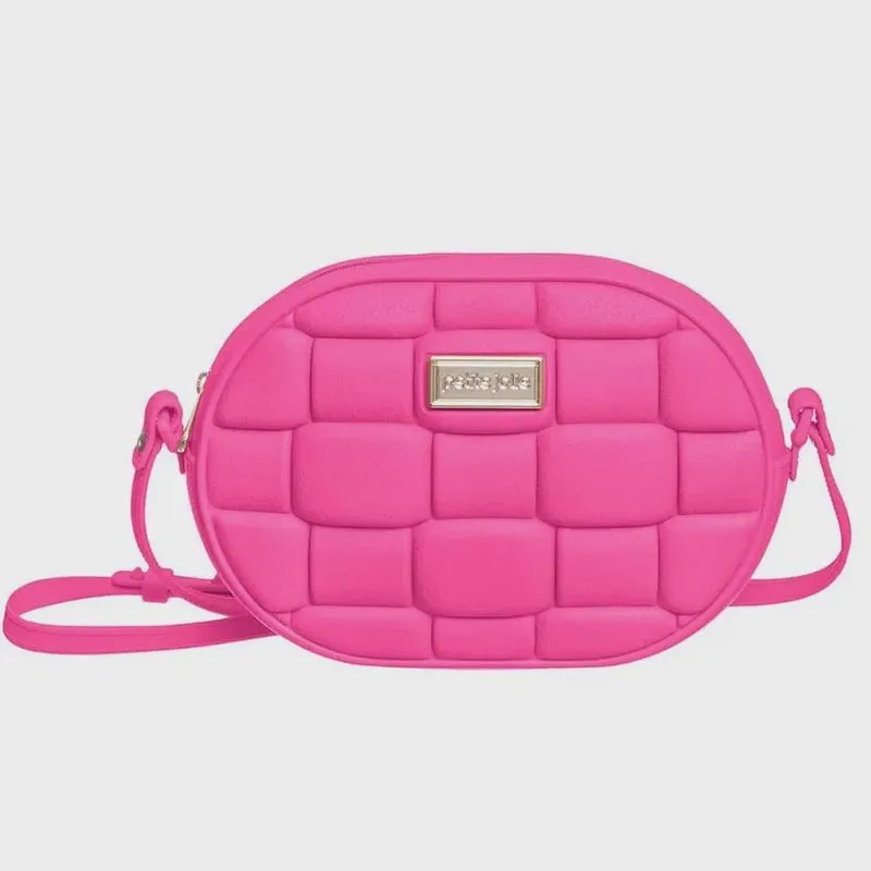 Bolsa Feminina Pequena Jill j- Lastic Rosa Shock Petite Jolie PJ10411