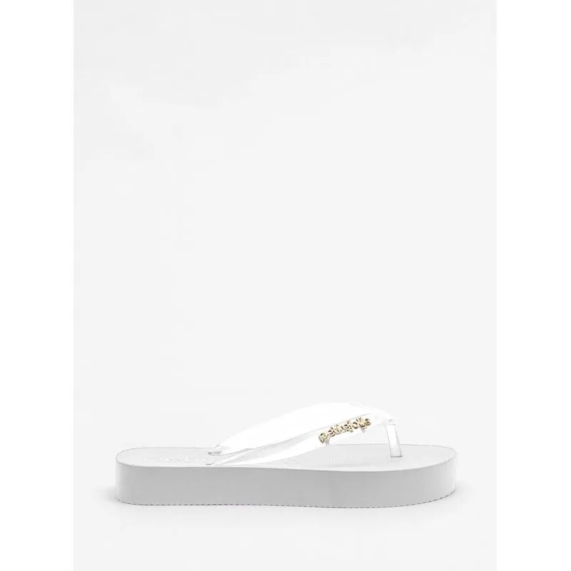 Chinelo Petite Jolie Fresh Up Translúcido/White PJ7321 33-34