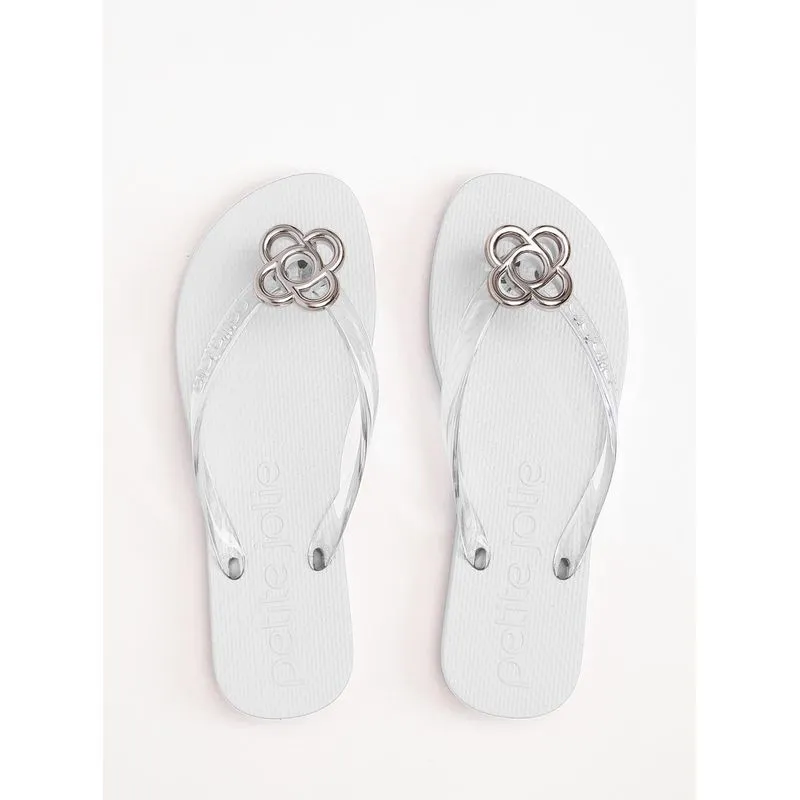 Chinelo Petite Jolie Fresh Translúcido/White PJ6979 39-0