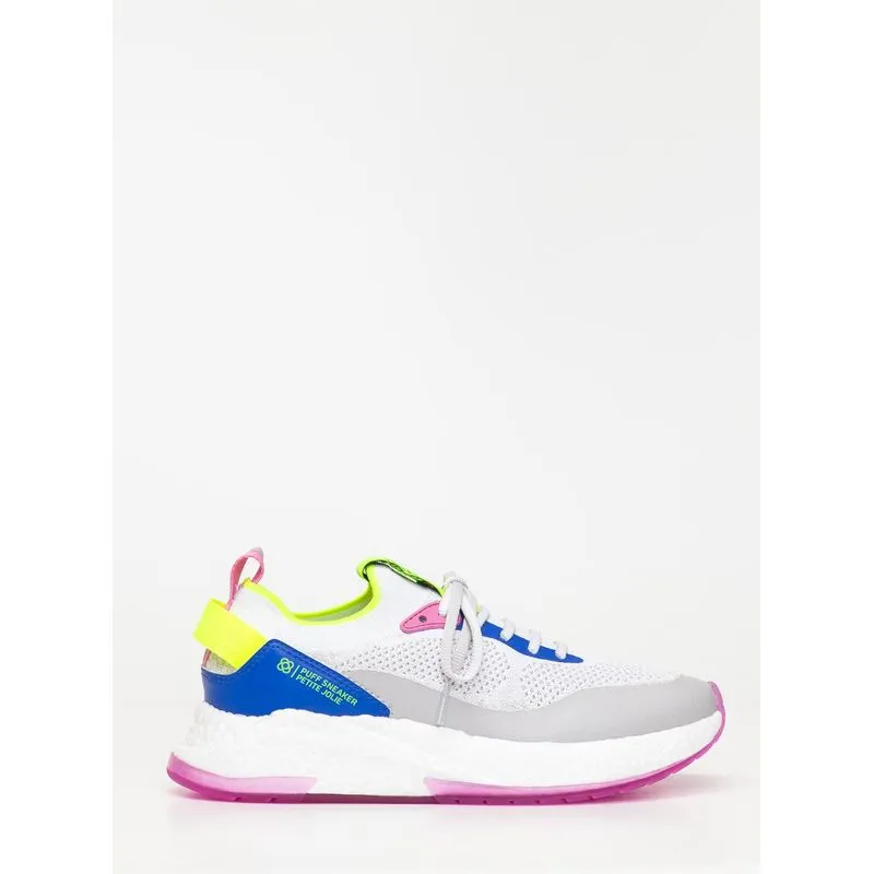 Tênis Petite Jolie Puff Sneaker White/Chiclete PJ7130II 37