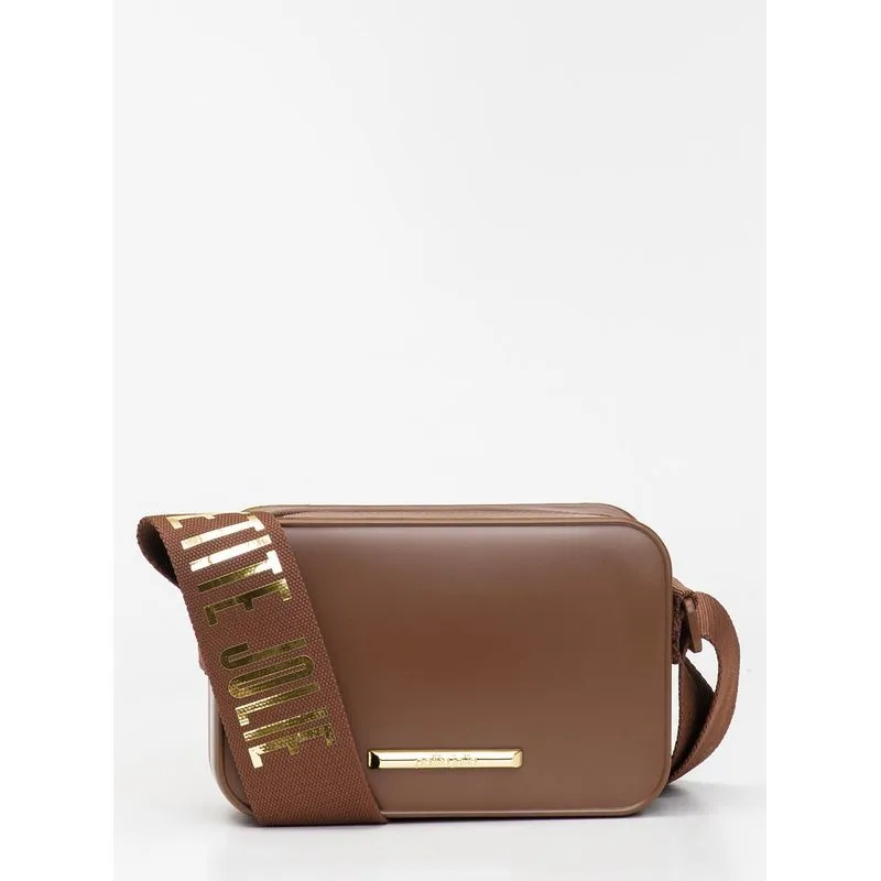 Bolsa Petite Jolie Pop Matte Chocolate/Ouro PJ11295