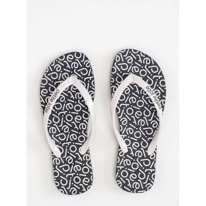 Chinelo Petite Jolie Fresh White/Pattern 1 PJ6969 33-4
