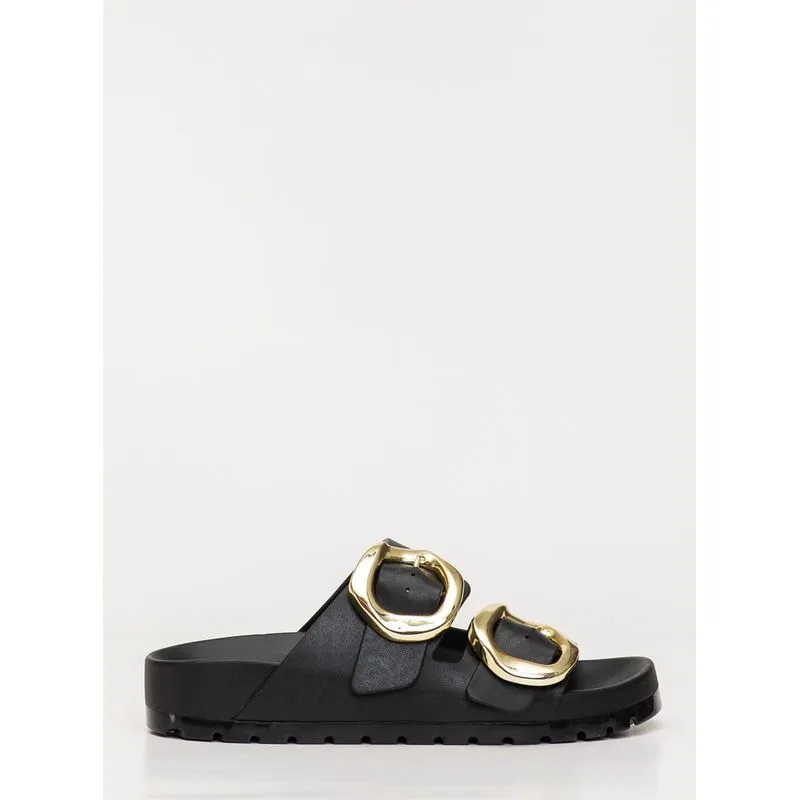 Chinelo Petite Jolie Lovin' Flat Preto PJ7731 33-4