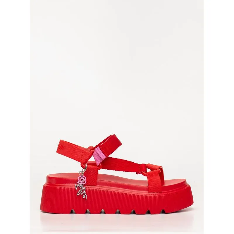 Sandália Petite Jolie Groove Tomate PJ7737 36
