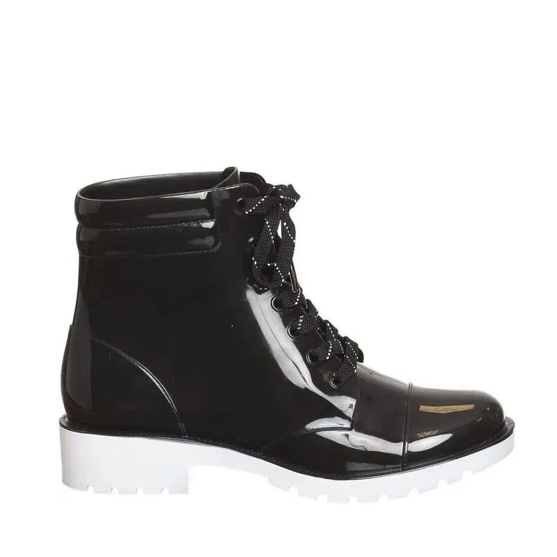 Bota Feminina Petite Jolie Pj4995b J-Lastic 33/34 / PRETO/BRANCO