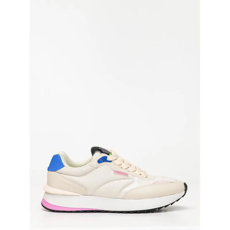 Tênis Petite Jolie Retro Running Creme PJ7541 39-0