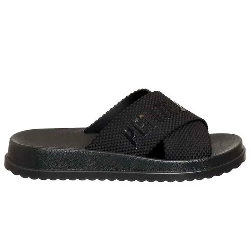 Chinelo Slide Feminino Smash Preto Petite Jolie PJ6812II 36