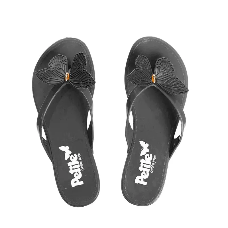 Chinelo Infantil Petite Jolie Lucky IN Preto - PJ6903IN 28