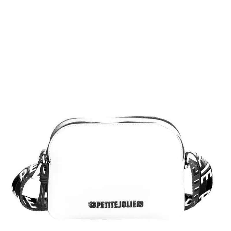 Bolsa Petite Jolie Cecilia Alça Gorgurão Único / Branco/Preto
