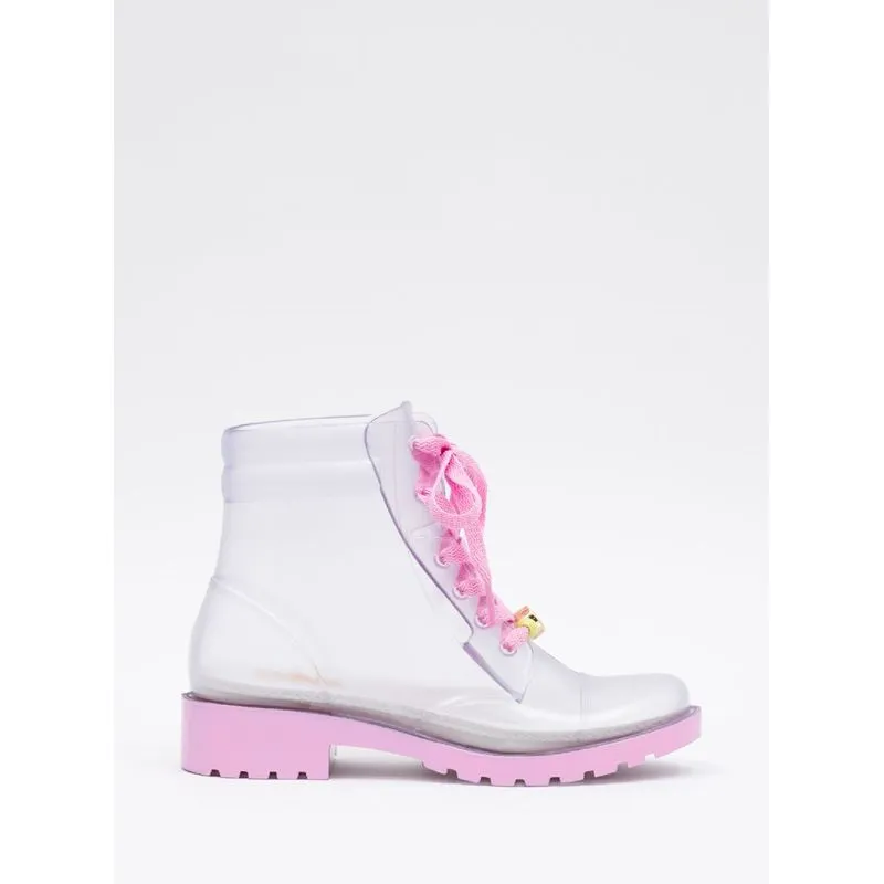 Bota Petite Jolie Iggy IN Translucido/Rosa Claro PJ7211IN 29-0