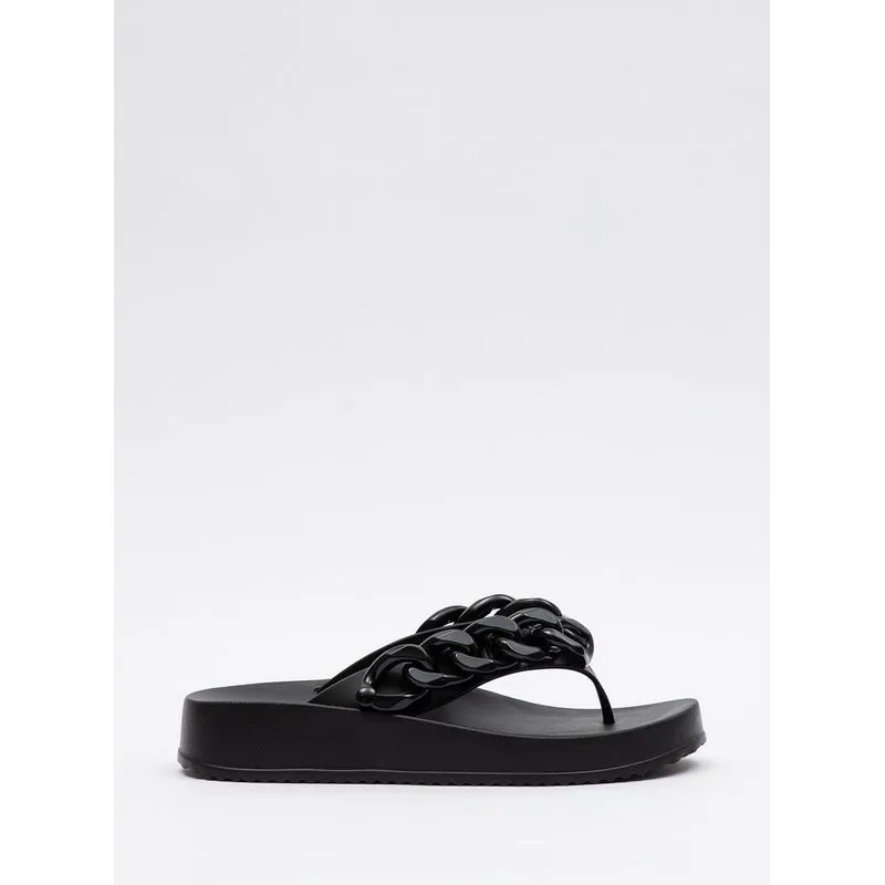 Chinelo Petite Jolie Basic Preto PJ7225 35