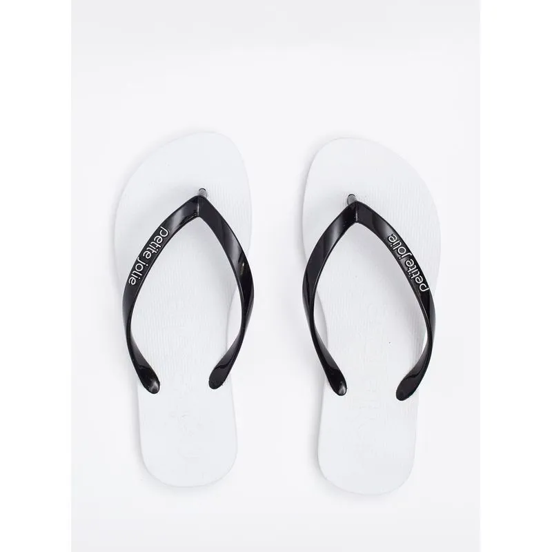 Chinelo Petite Jolie Fresh Preto/Sola Branco PJ6901 37
