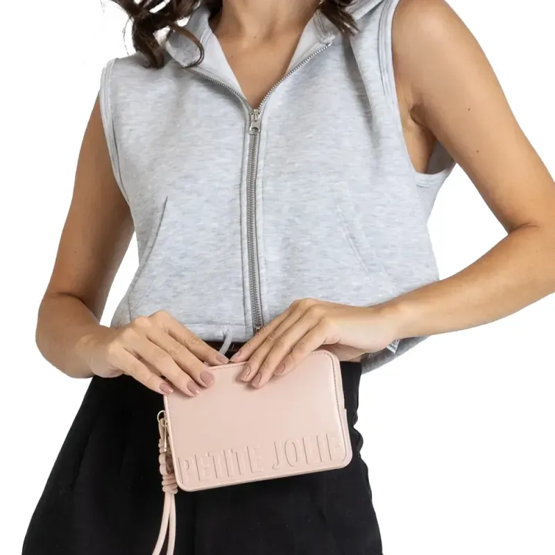 Carteira Push Petite Jolie J-Lastic Feminina Creme UNICO