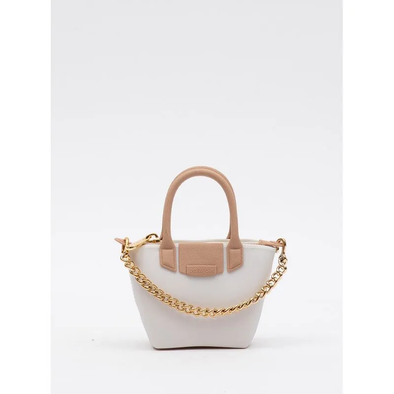 Chaveiro Petite Jolie Mini Lovin’ Bag White/Avela PJ20247II