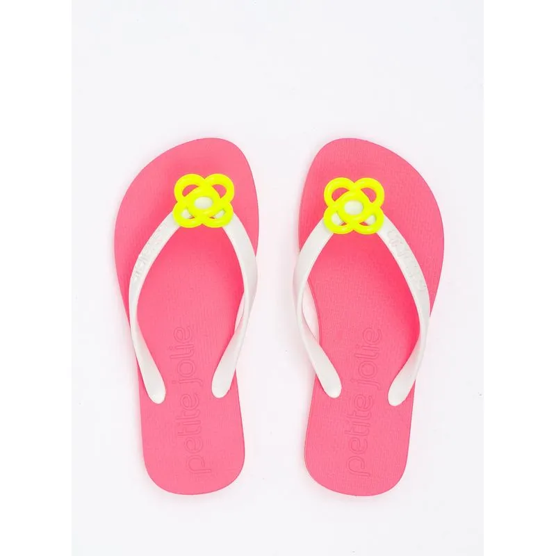 Chinelo Infantil Petite Jolie Fresh IN White/Pink PJ6979IN 33-4
