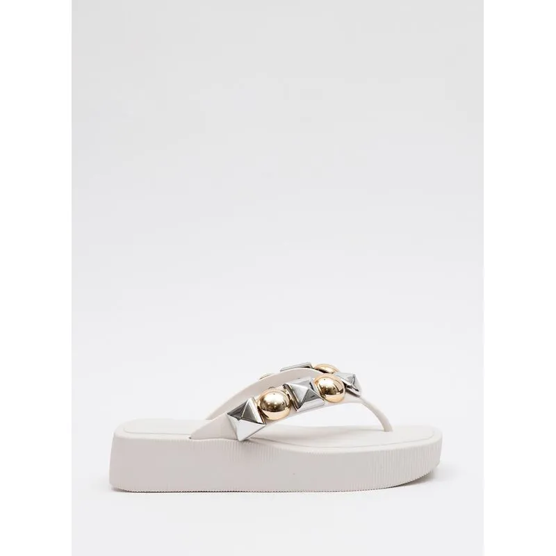 Chinelo Petite Jolie Hit White PJ7327 33-4