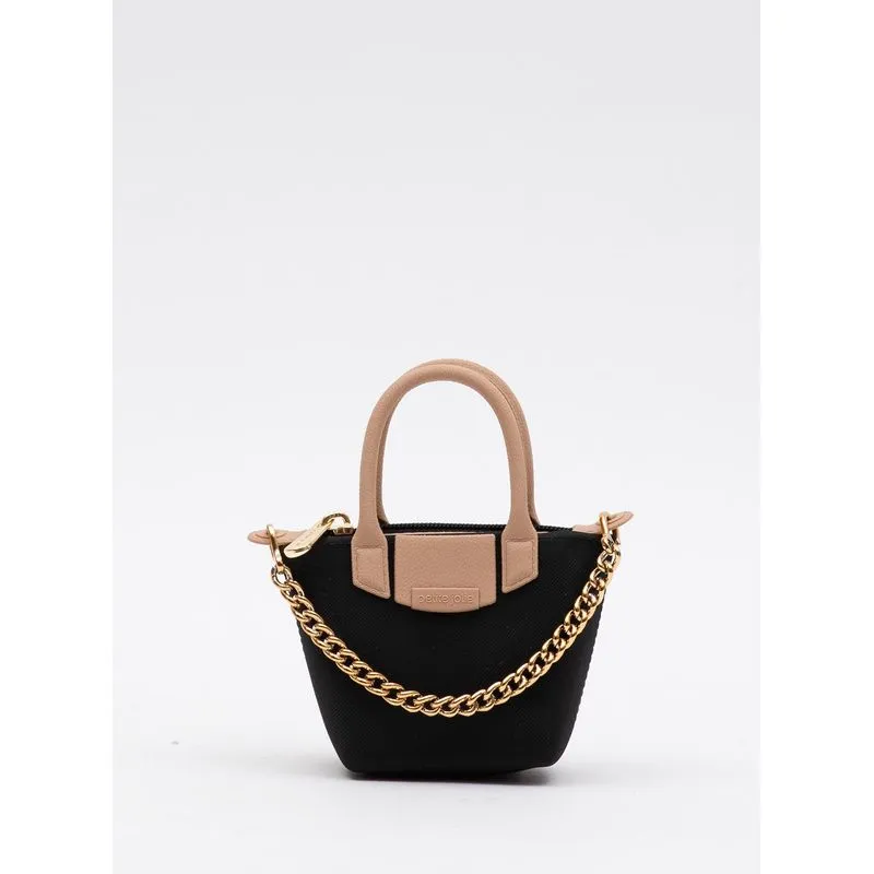 Chaveiro Petite Jolie Mini Lovin’ Bag Preto/Avela PJ20247II