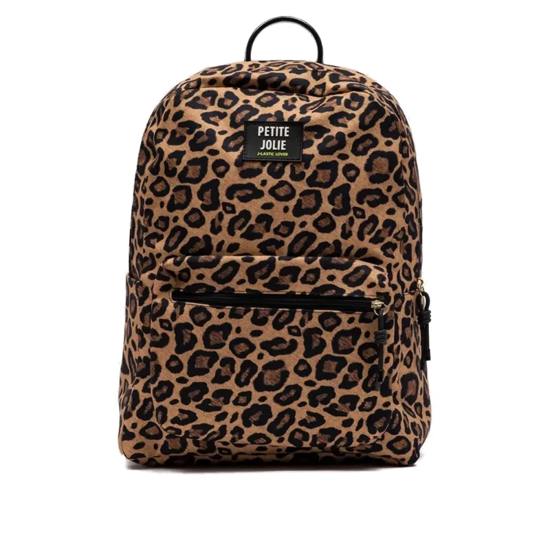 Mochila Petite Jolie Teen Animal Print Caramelo - U