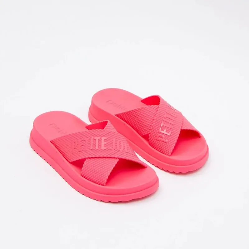 Chinelo Menina Petite Jolie Smash In Slide Rosa PJ6812IN 31/32 / Rosa