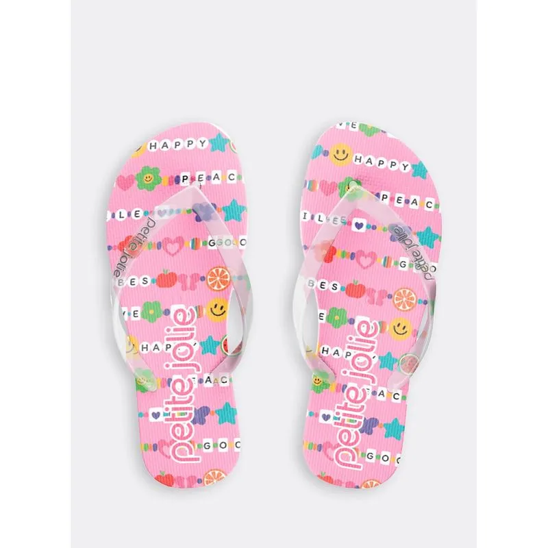 Chinelo Petite Jolie Fresh IN Translucido/Beads PJ6969IN 33-4