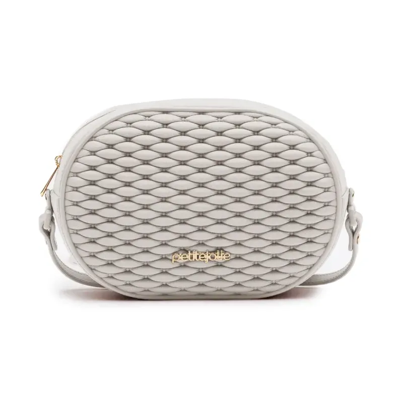 Bolsa Oval Tiracolo Petite Jolie Jill II J-Lastic Feminina Branca WHITE - UNICO