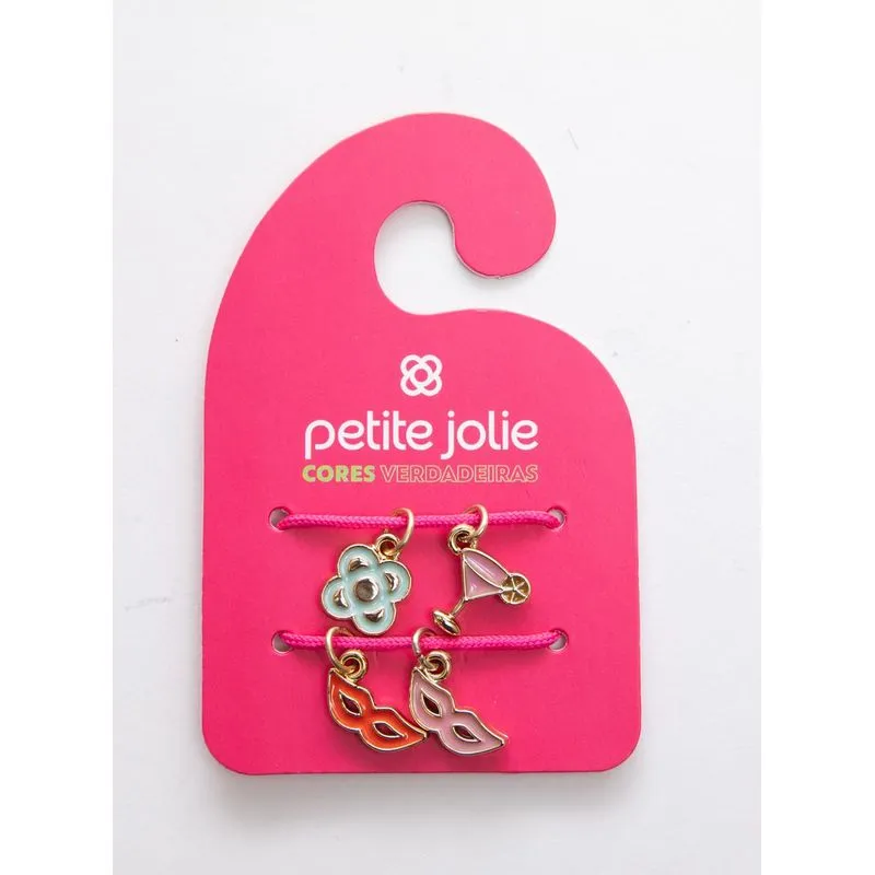Pin Petite Jolie Para Calçado Sneaker Ouro PJ20297