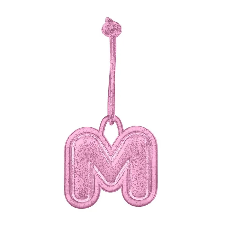 Chaveiro De Letra Bubble Pink PJ6023 M