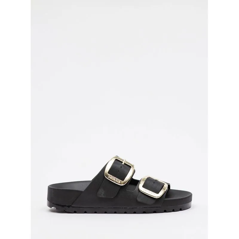 Chinelo Petite Jolie Lovin' Flat Preto PJ7279 35