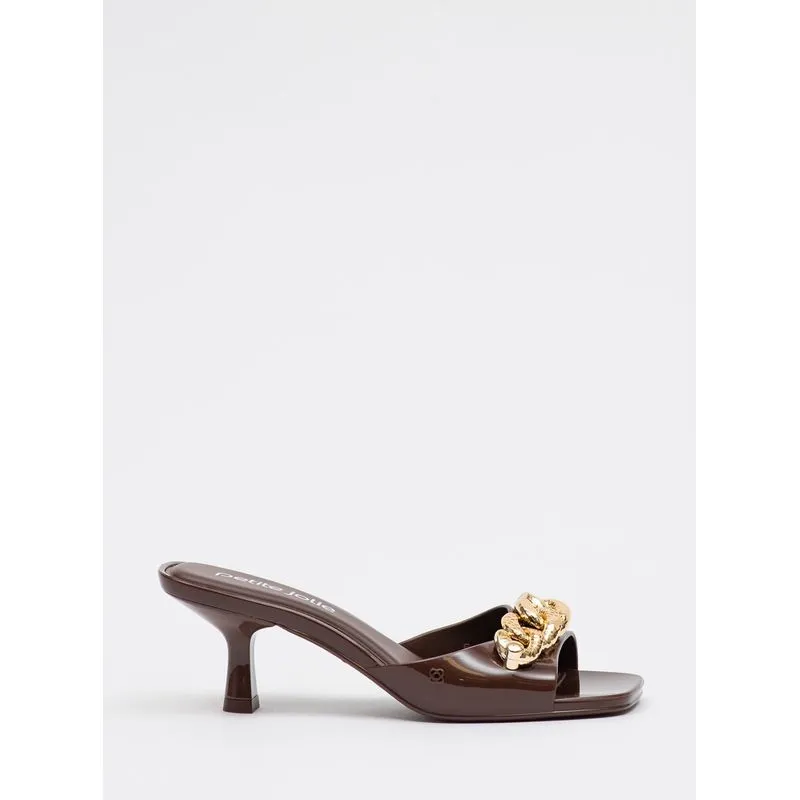 Tamanco Petite Jolie Icon Brown PJ7434 36