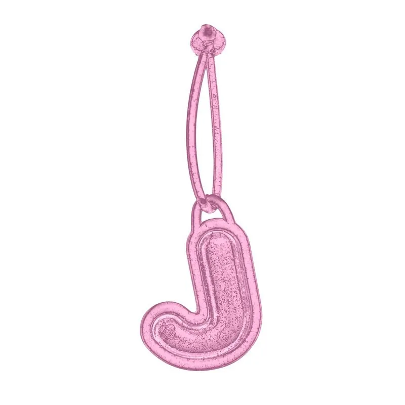 Chaveiro De Letra Bubble Pink PJ6023 J