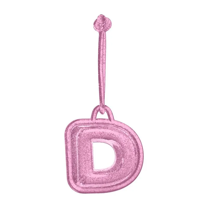 Chaveiro De Letra Bubble Pink PJ6023 D