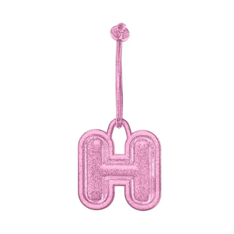 Chaveiro De Letra Bubble Pink PJ6023 H
