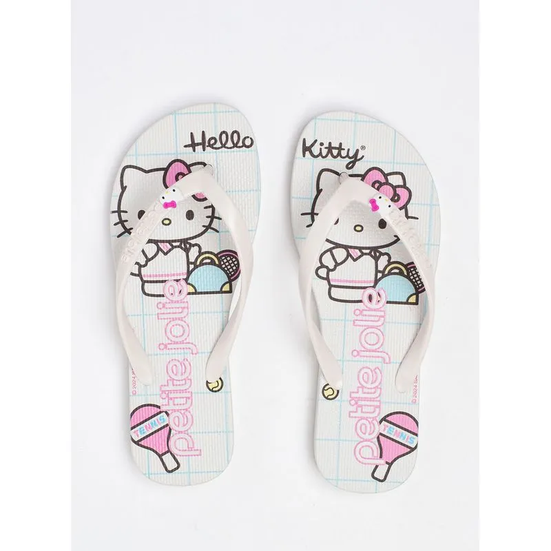 Chinelo Hello Kitty White/White/Hello Kitty 7 PJ7206HK 38