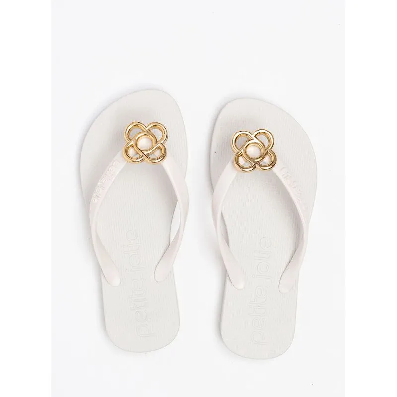 Chinelo Infantil Petite Jolie Fresh IN White PJ6979IN 25-26