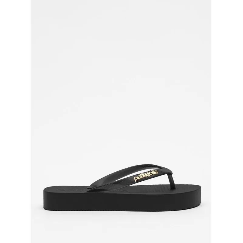 Chinelo Petite Jolie Fresh Up Preto/Preto PJ7321 37