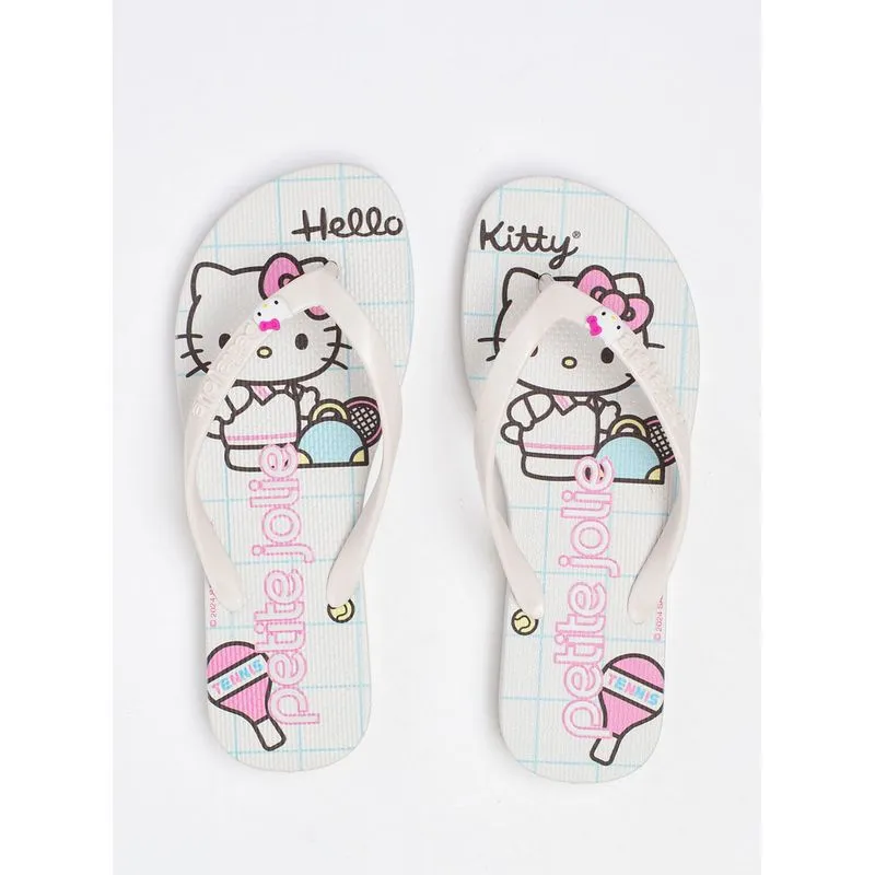 Chinelo Hello Kitty White/White/Hello Kitty 7 PJ7206HK 39-0