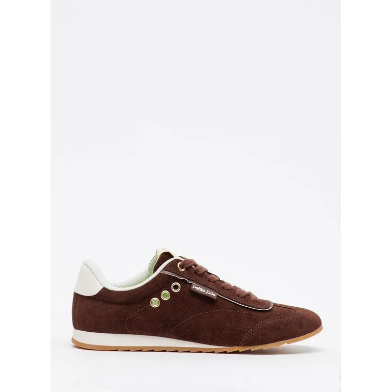 Tênis Petite Jolie Flat Sneaker Brown/Avela PJ7546 39-0