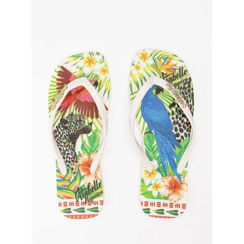 Chinelo Petite Jolie Refresh Cunhã White PJ7636 38