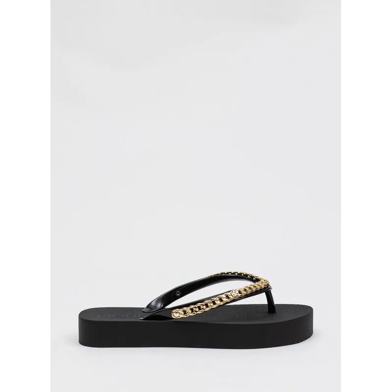 Chinelo Petite Jolie Fresh Up Preto PJ7592 35