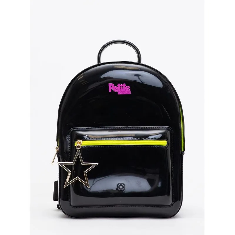 Mochila Petite Jolie Lizzy Preto PJ11300IN