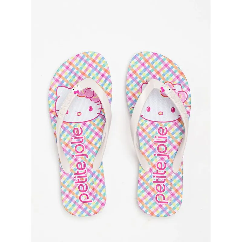 Chinelo Petite Jolie Fresh White/Hello Kitty 11 PJ7206HK 39-0