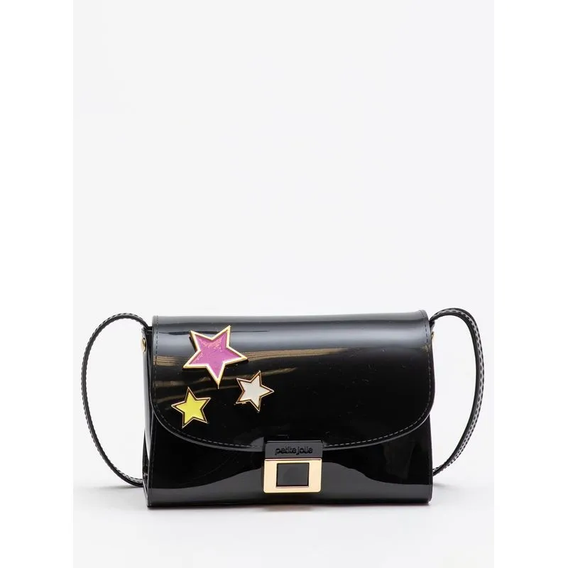 Bolsa Infantil Petite Jolie Alicia In Preto PJ11310IN