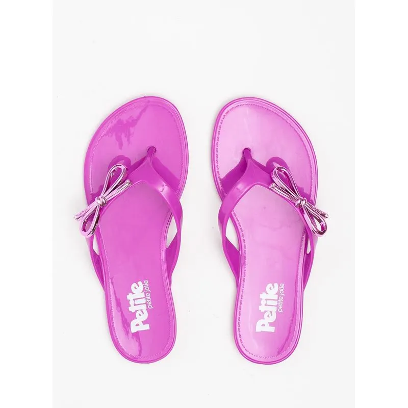 Chinelo Infantil Petite Jolie Lucky In Uva PJ7512IN 25