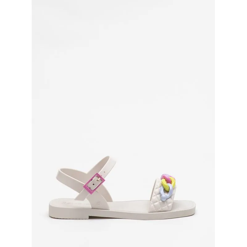 Sandália Infantil Petite Jolie Lolly In White PJ7619IN 30