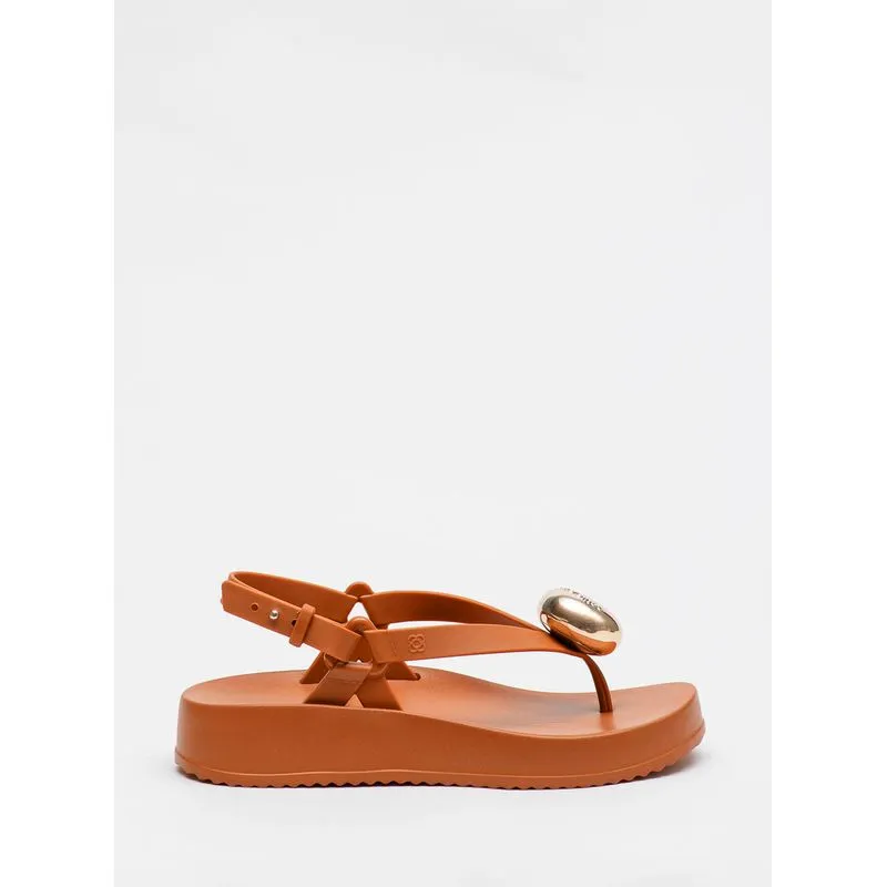 Sandália Petite Jolie Sunshine Doce De Leite PJ7593 39-0