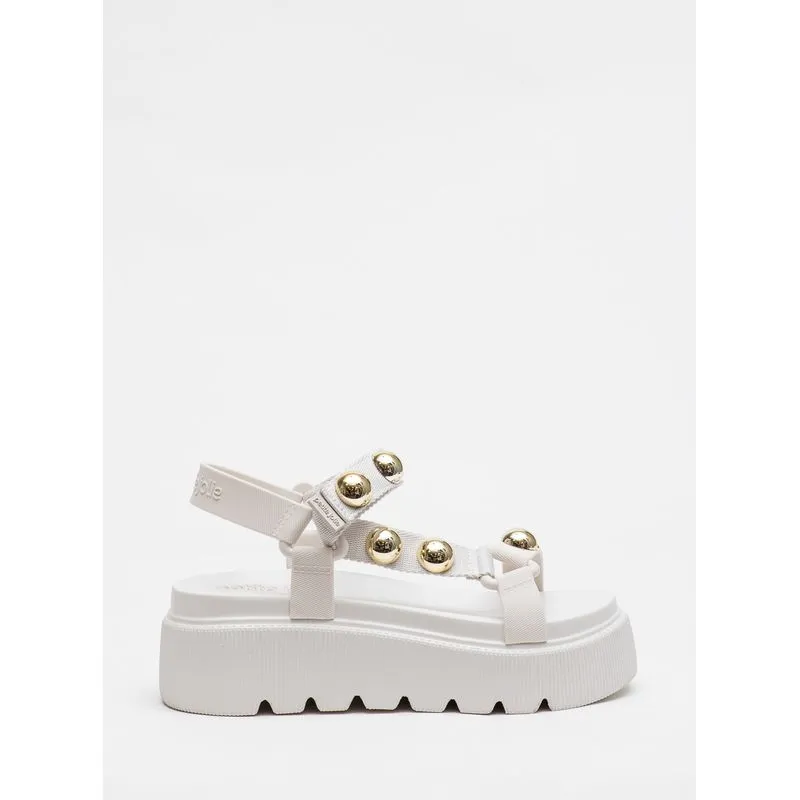 Sandália Petite Jolie Groove White PJ7595 37