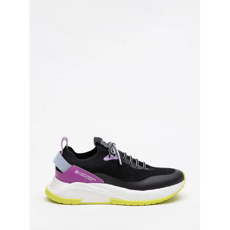 Tênis Petite Jolie Puff Sneaker Preto/Multi PJ7130II 33-4