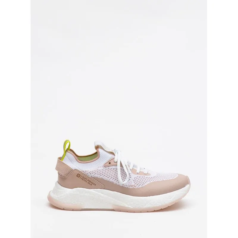 Tênis Petite Jolie Puff Sneaker Cream PJ7130II 36