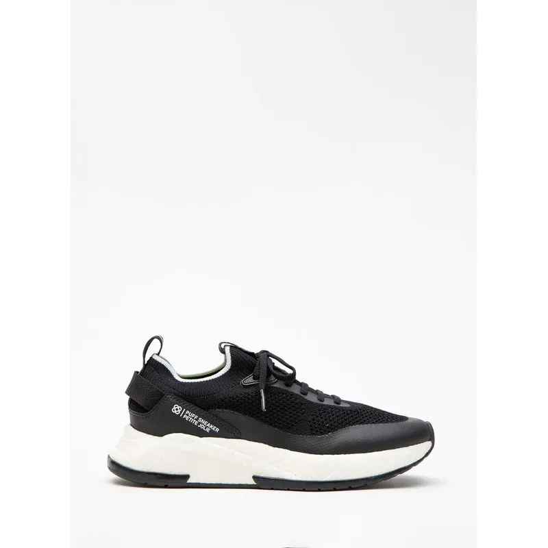Tênis Petite Jolie Puff Sneaker Preto/Branco/Preto PJ7130II 36