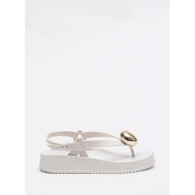 Sandália Petite Jolie Sunshine White PJ7593 38